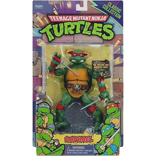 Teenage Mutant Ninja Turtles Classic Collection Action Figure, Raphael